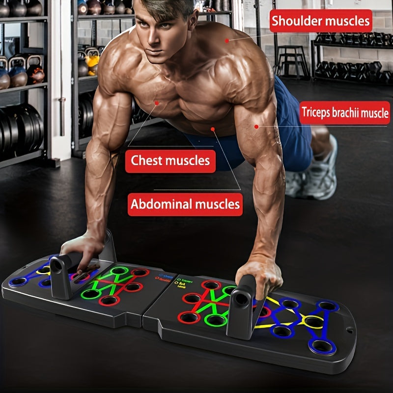 Multifunctional Folding Push up Board for Home and Gym Workouts