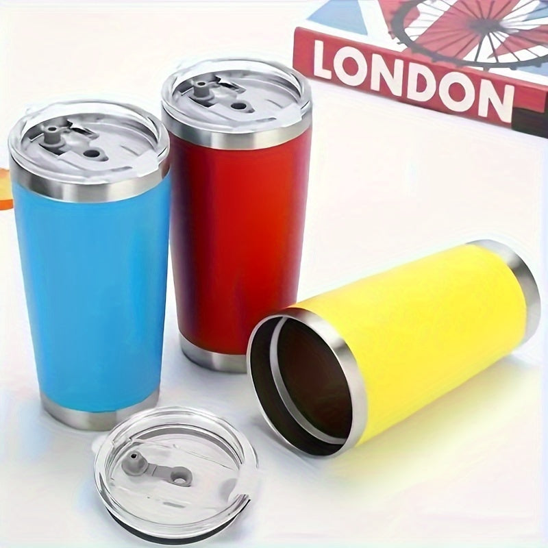 590ml Insulated Stainless Steel Cup Leakproof Water Bottle