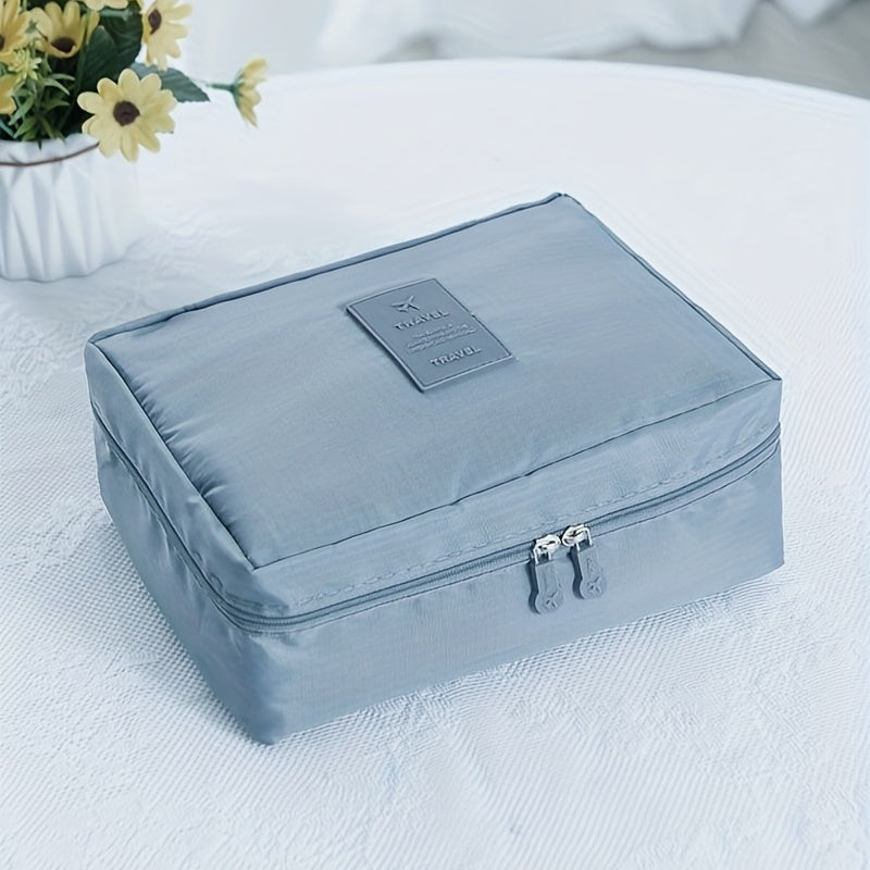 Waterproof Square Makeup Bag Lightweight Travel Storage Bag