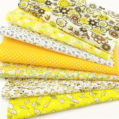 7pcs 24 89 Cm Floral Printed Quilting Fabric Cotton Craft DIY Doll Clothes Fabri