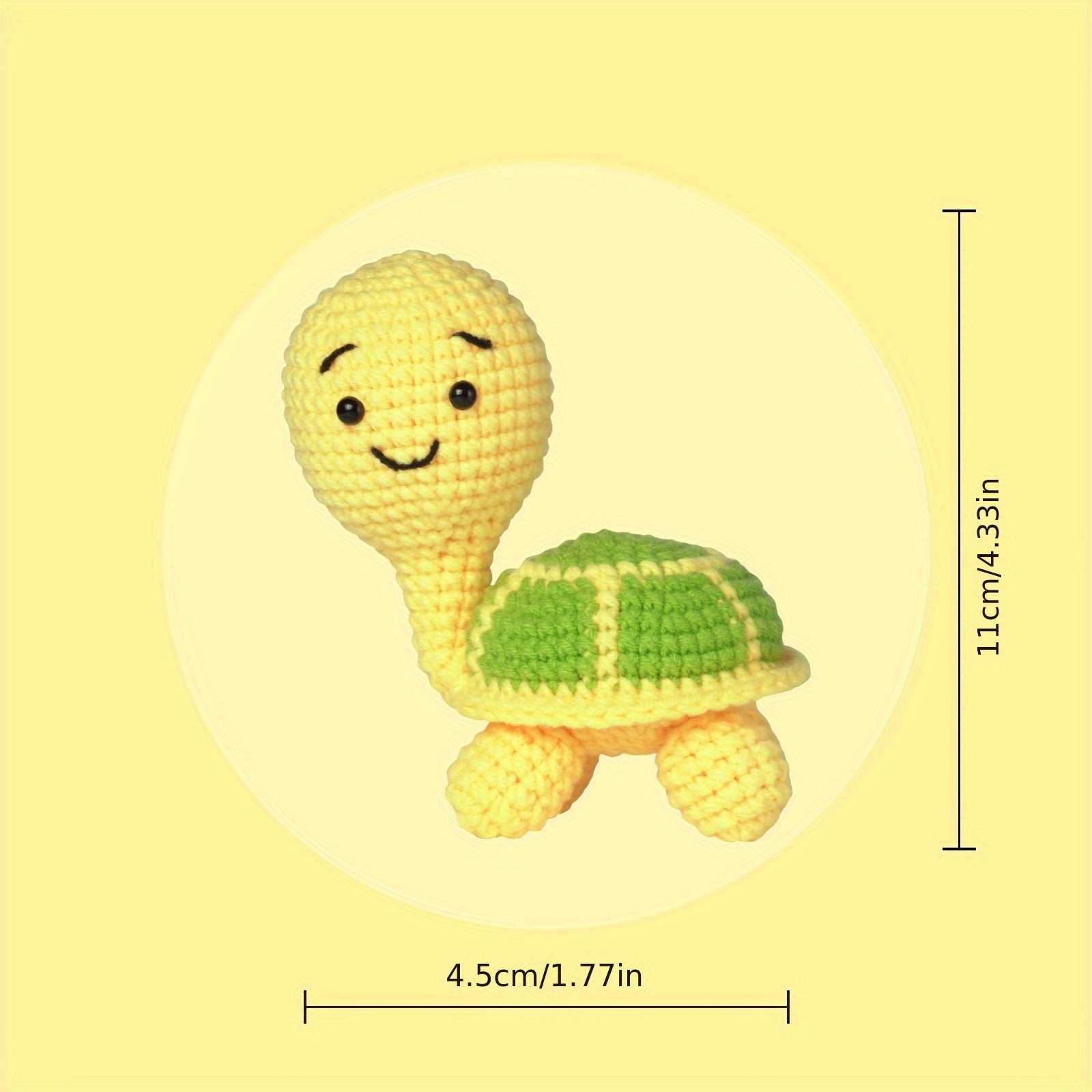 Beginner Crochet Kit with Step Guide & Video Tutorial
