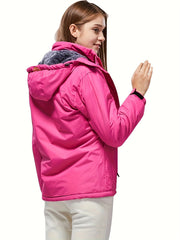 Women's Winter Fleece & Thickened Outdoor Sports Jacket For Hiking