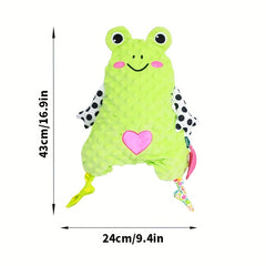Baby Soothing Towel with Animal Doll for Infant and Toddler