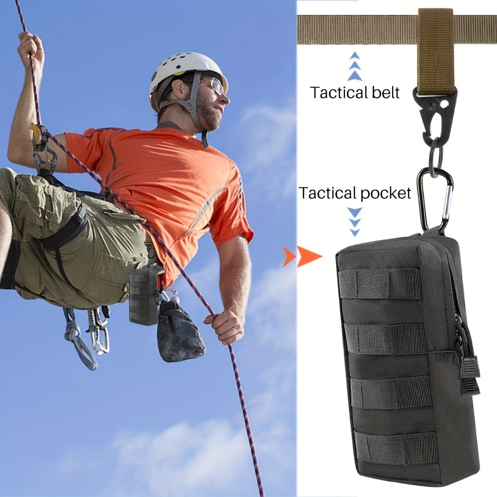 Nylon Mountaineering Key Chain with Lock Buckle