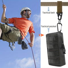 Nylon Mountaineering Key Chain with Lock Buckle