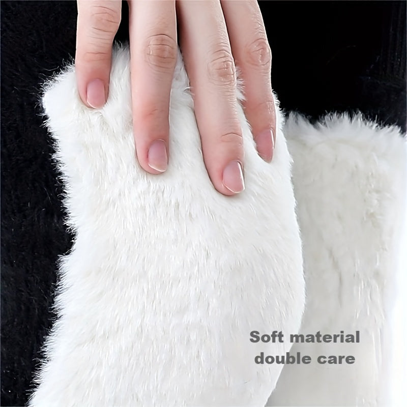 Wool Knee Pads Unisex Warm Thickened Large Size Loose Knee Pads
