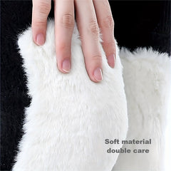 Wool Knee Pads Unisex Warm Thickened Large Size Loose Knee Pads
