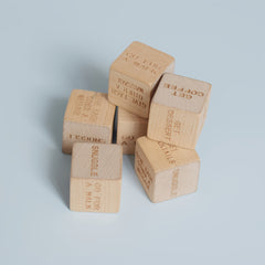 Date Night Wooden Dice Game For Couples