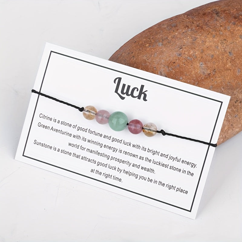 Green Aventurine Crystal Bracelet for Healing