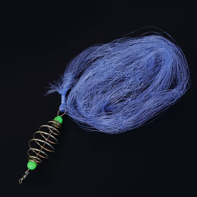 Luminous Fishing Net w/ Copper Spring Size Trap for More Fish