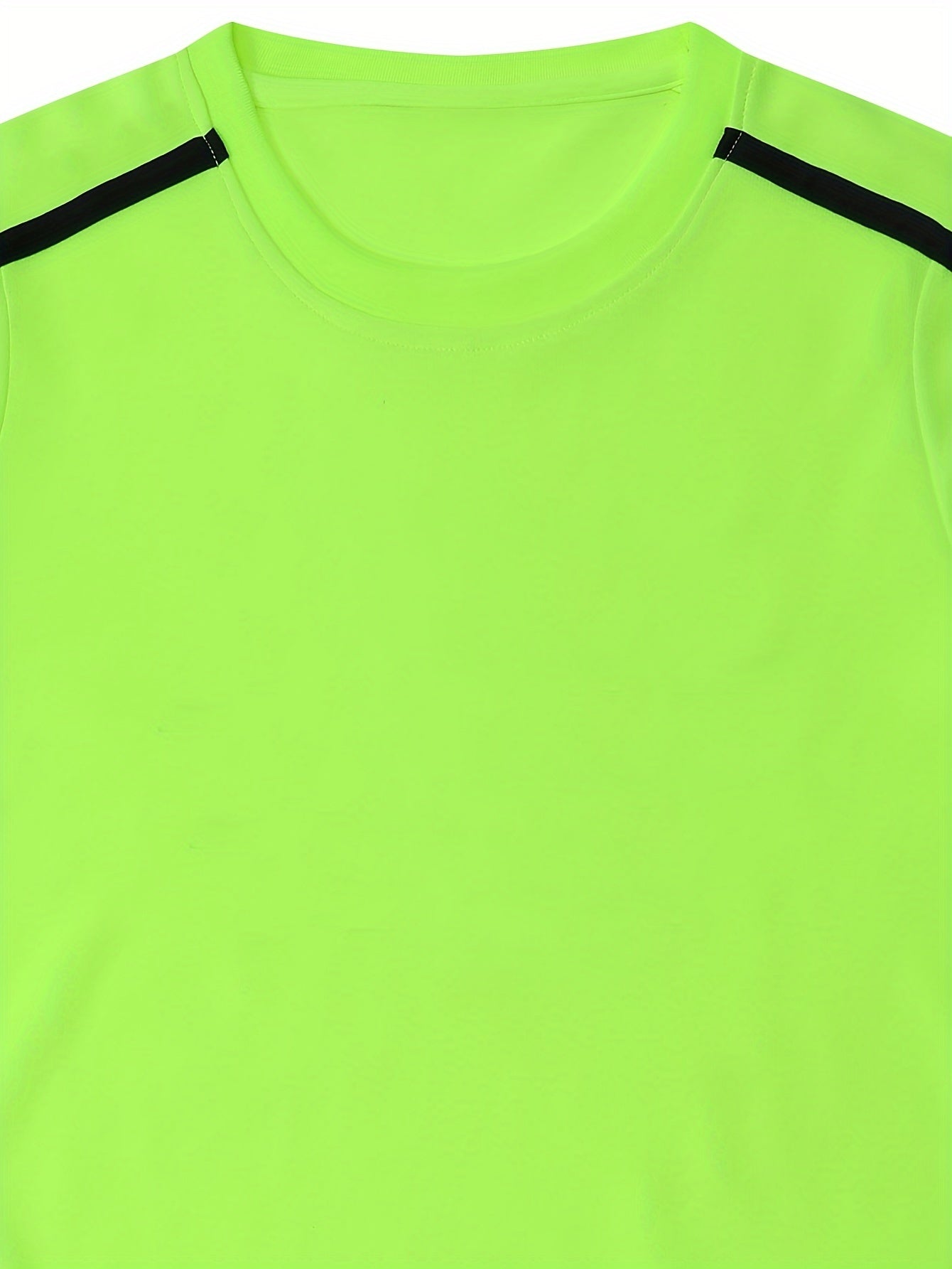 2pcs Boys Sports Football Training Outfit Quick Drying T-shirt & Shorts