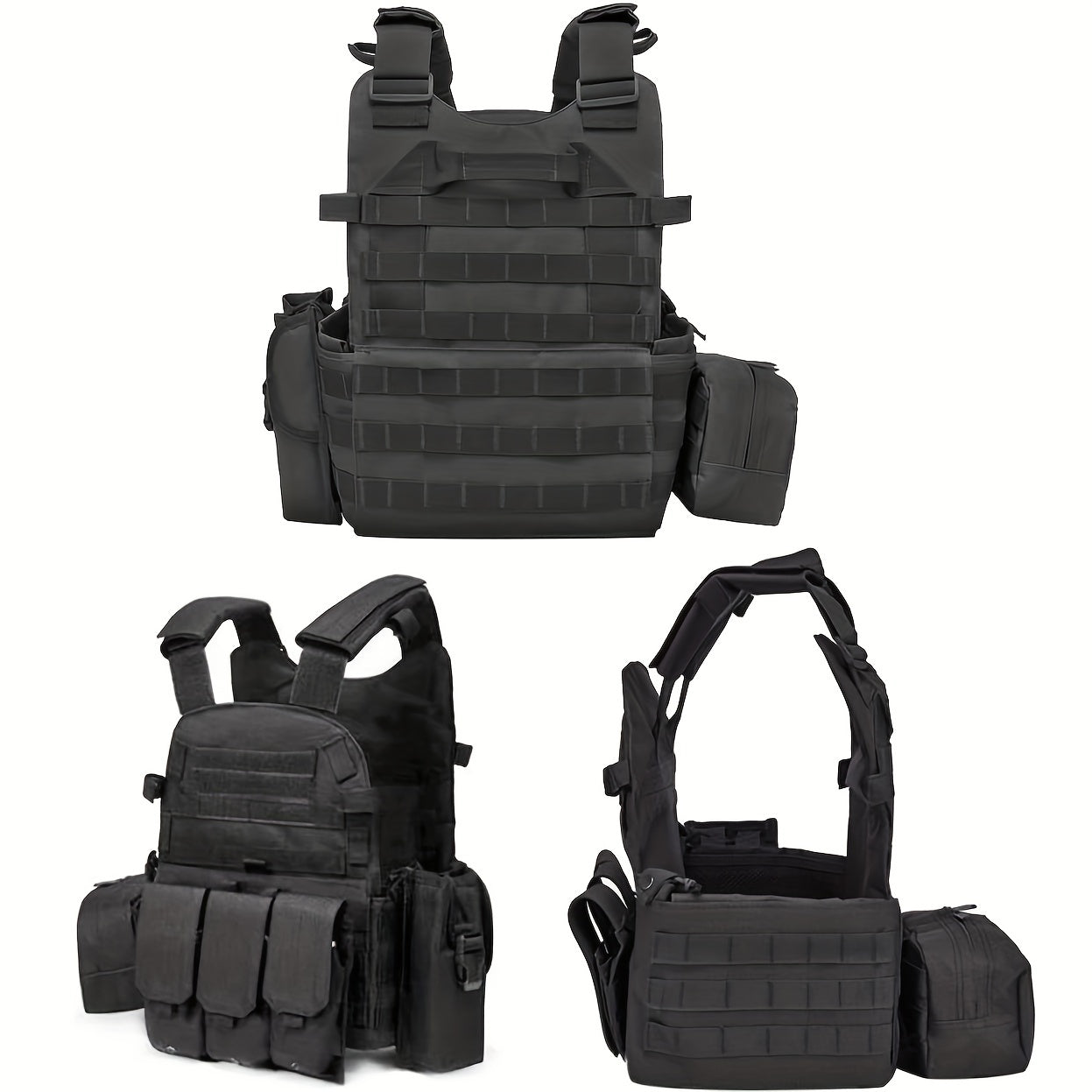 Outdoor Training Vest 600D Oxford Cloth Camouflage Multifunctional Combat