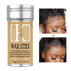 2Pcs Lace Melting Bands & Wax Stick For Hair Wigs