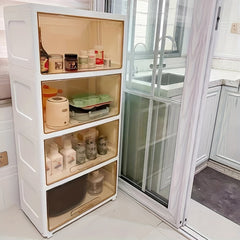 Plastic Storage Box With Lid Easy Assembly Stackable
