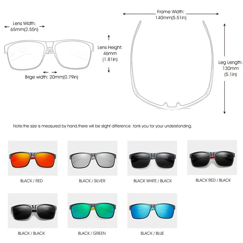 Polarized Sports Sunglasses XY401 Colorful Film Glasses