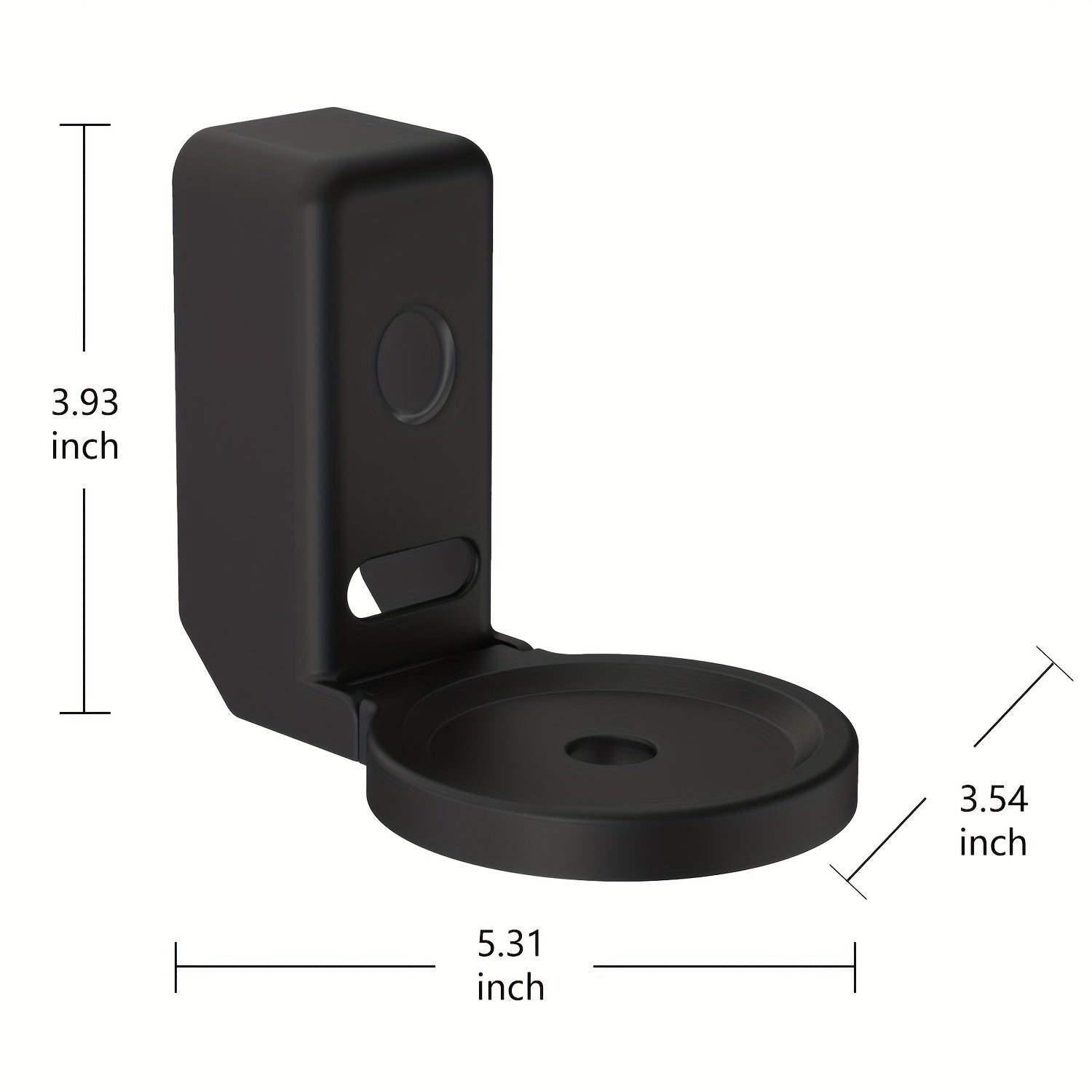 Waterproof Small Cable Storage Bracket with Wall Mount for 4th and 5th Gen