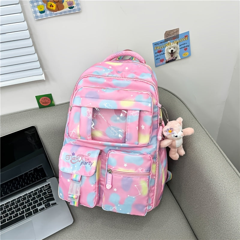 Spine Protection Schoolbag Boys Girls Backpack Large Capacity