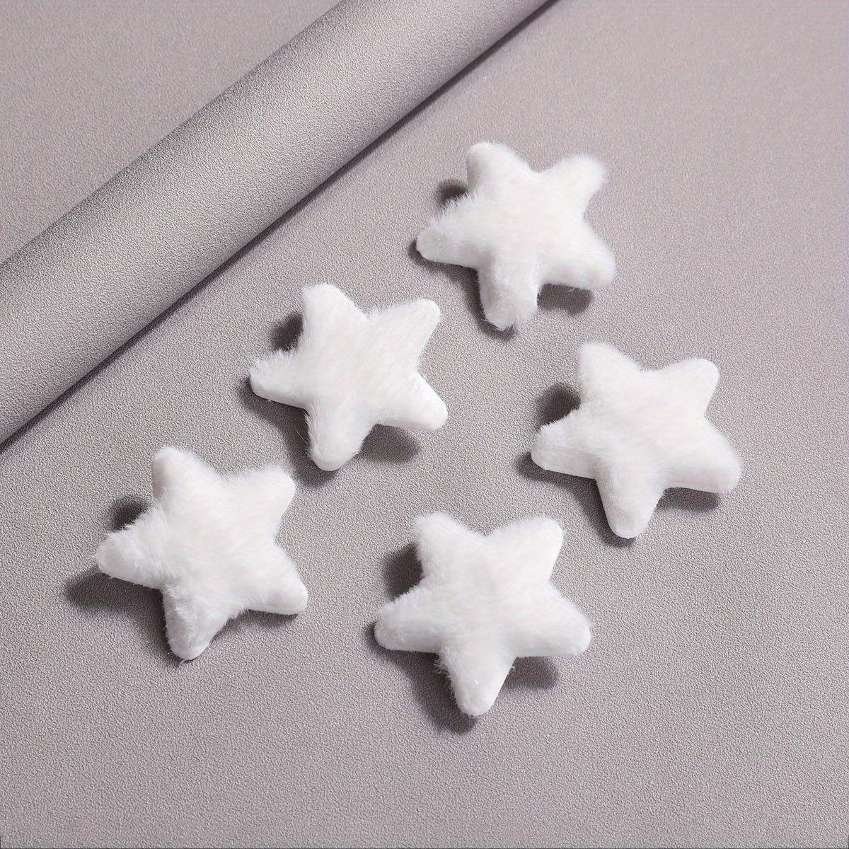 5pcs Plush Star Hair Clip Y2K Bangs Clip