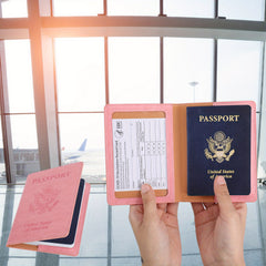 Travel Passport Bag Vaccine Card Holder Multifunctional