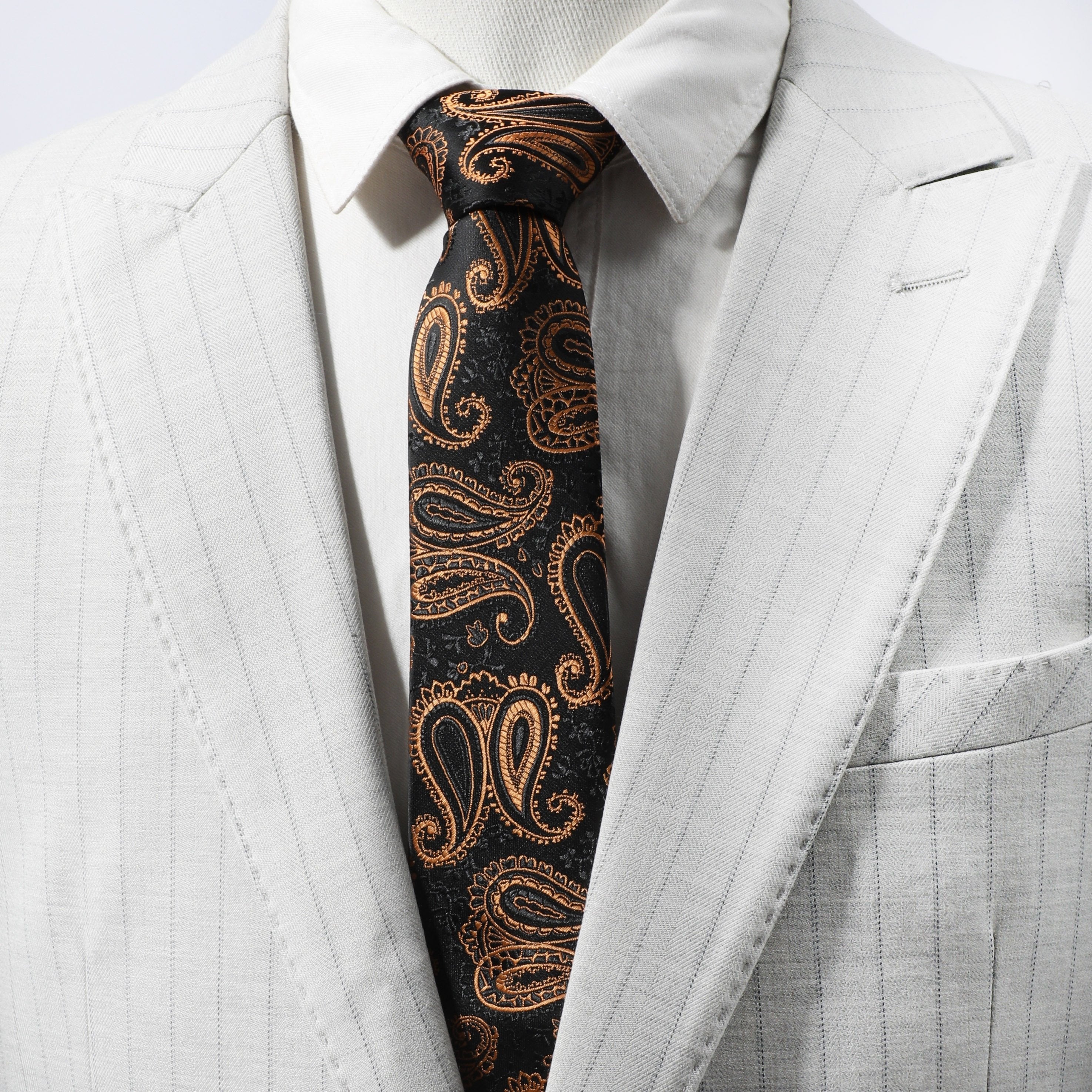 Men's Business Cashew Pattern Necktie