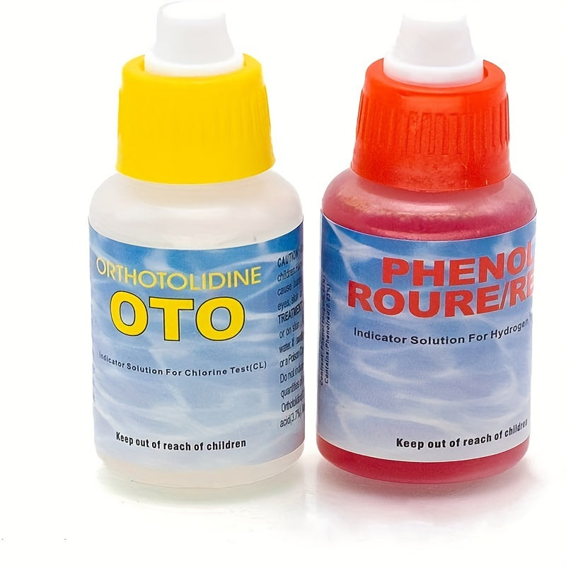 3pcs Pool Chemical Test Kit Chlorine Ph 2 Way Test