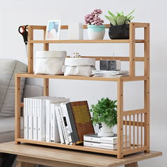 Stylish Student Desktop Bookshelf for Home Office Dormitory