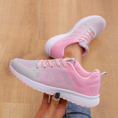 Women's Breathable Low Top Running Shoes Light And Comfortable