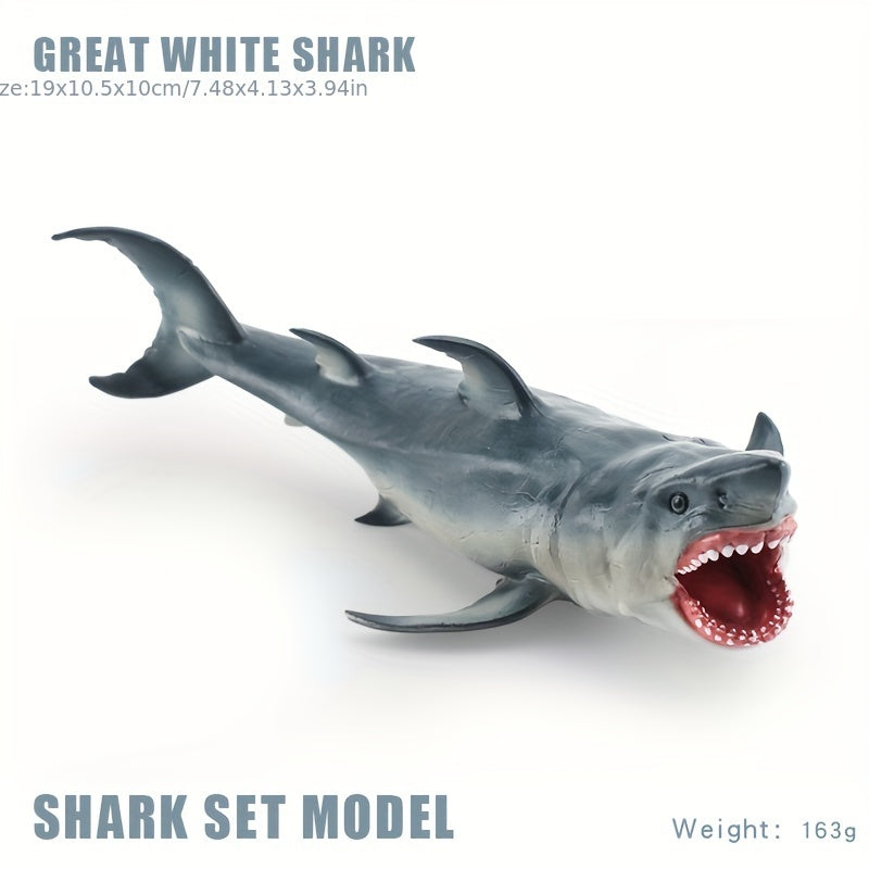 Marine Animal Shark Model - Educational Toy for Kids