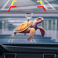 Turtle Acrylic Pendant Car Rearview Mirror Decoration