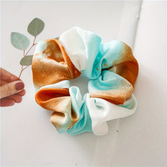 Tie Dye Elastic Band Hair Tie For Women