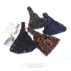 Wide Lace Headbands Boho Head Wraps African Turban