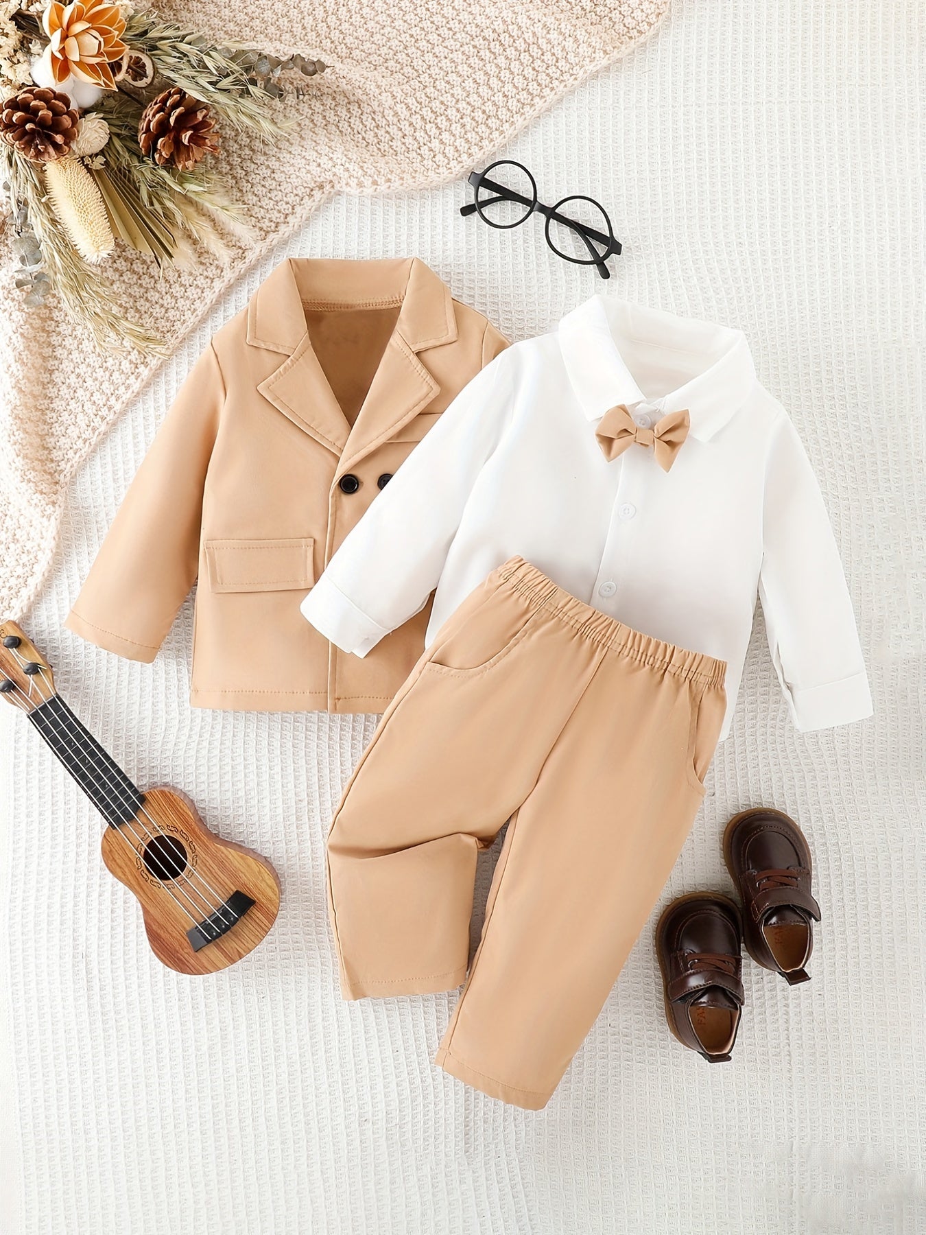 Baby Boys Gentleman Suit Jacket & Set