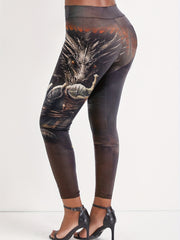  Graphic High Rise Leggings