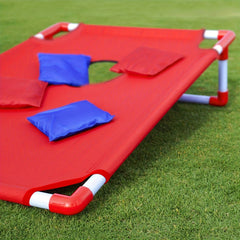 Portable Cornhole Board Game Set with Bean Bags - Beach Game Set