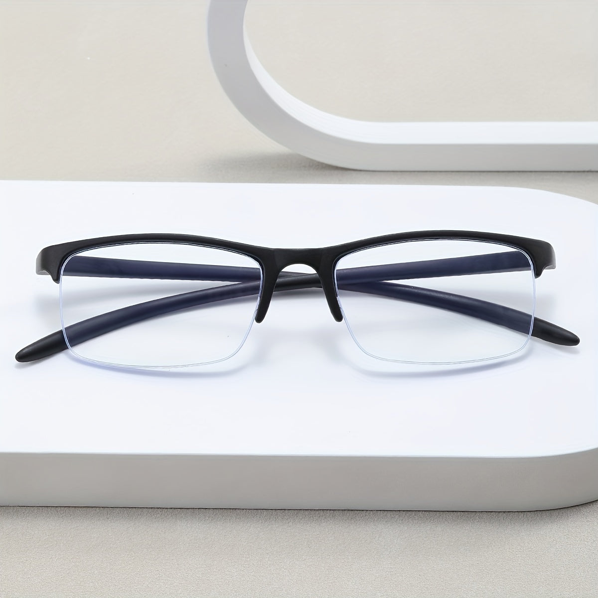 Square Readers Anti Eyestrain Presbyopic Glasses For Women Men