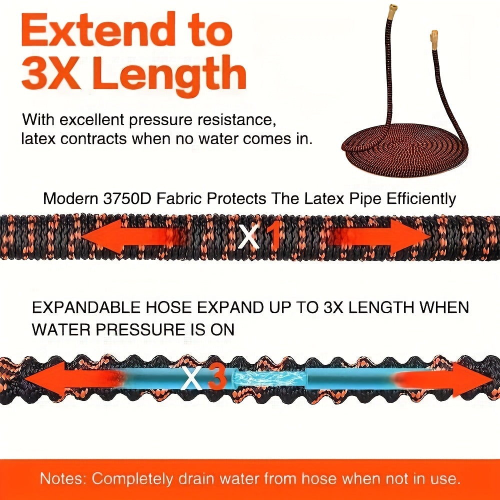Expandable Watering Hose For Garden Magic Flexible Cleaning Hoses High Pressure