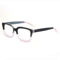 Men's Vintage Business Reading Glasses Spring Hinge Light Blocking