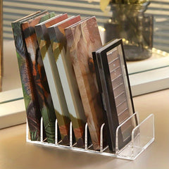 Desktop Storage Box Postcard Storage Rack for Office School Home