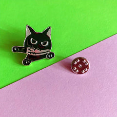 Anime Style Enamel Pins Set, Metal Badges for Boys