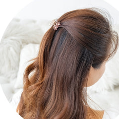 Rhinestone Butterfly Hair Claw Clip Non Slip Grip Hair Jaw Clip