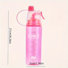 Portable Spray Water Bottle for Outdoor Sports