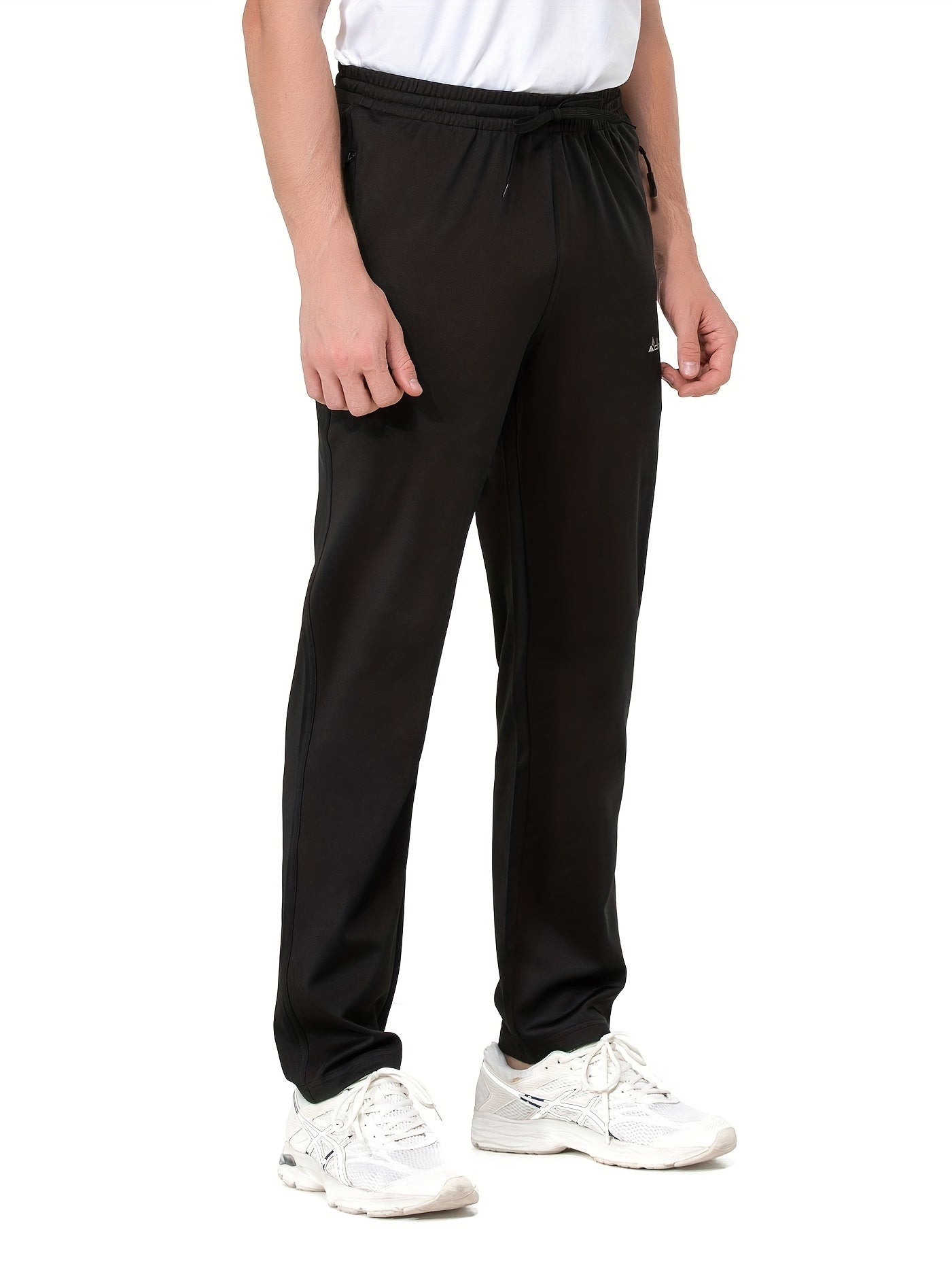 Men's Lightweight Outdoor Pants Quick Dry Elastic Waist & Pockets