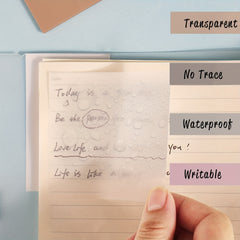 Clear Sticky Notes 400pcs for Books Page Markers
