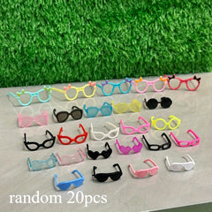 Dollhouse Mini Glasses Decorative Accessories Various Glasses DIY Decorations