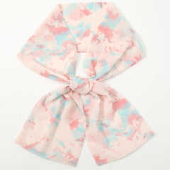 Chiffon Sunscreen Scarf Fall Winter Ladies Warm Printing Soft Silk Scarf