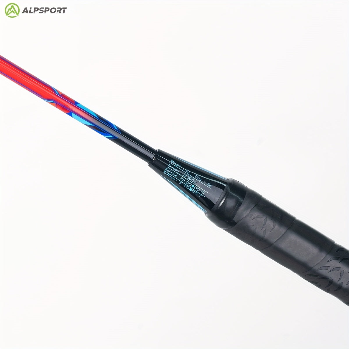 ALPSPORT XY 6U 72g Max 30Lbs Light 100 Full Carbon Fiber Badminton Racket