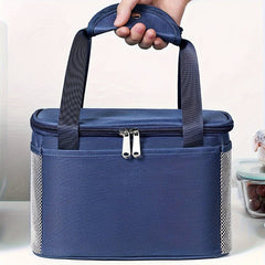 Large Capacity Insulated Lunch Bag for Office Workers