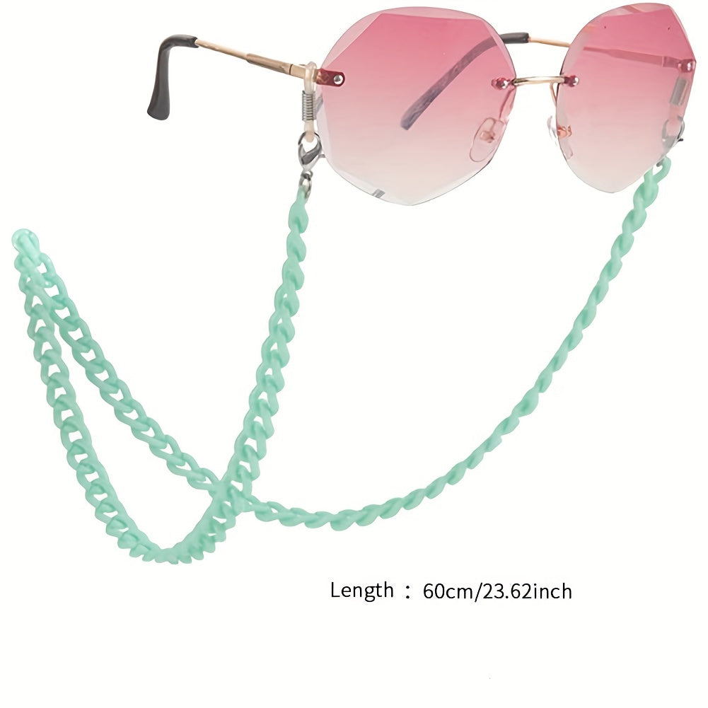 Acrylic Glasses Chain Anti Slip Eyeglasses Lanyard Strap Lightweight