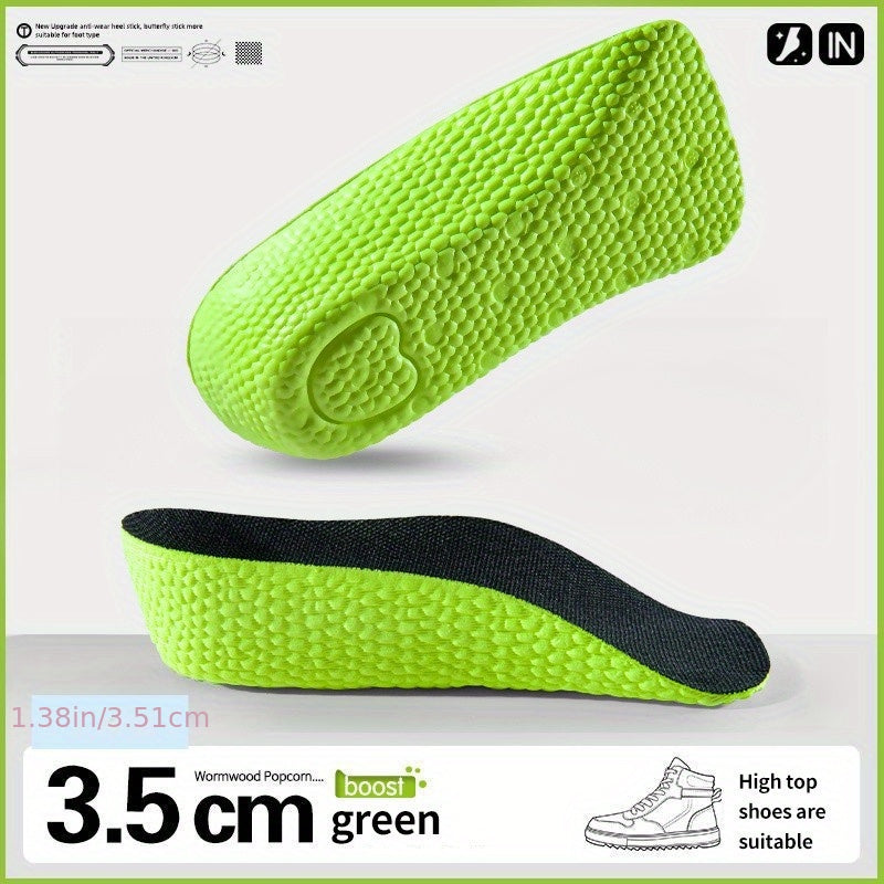 Height Increase Insoles Men Women Orthopedic Insoles Heel Lift Shoe Pads