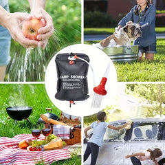 Foldable Lightweight Outdoor Solar Shower